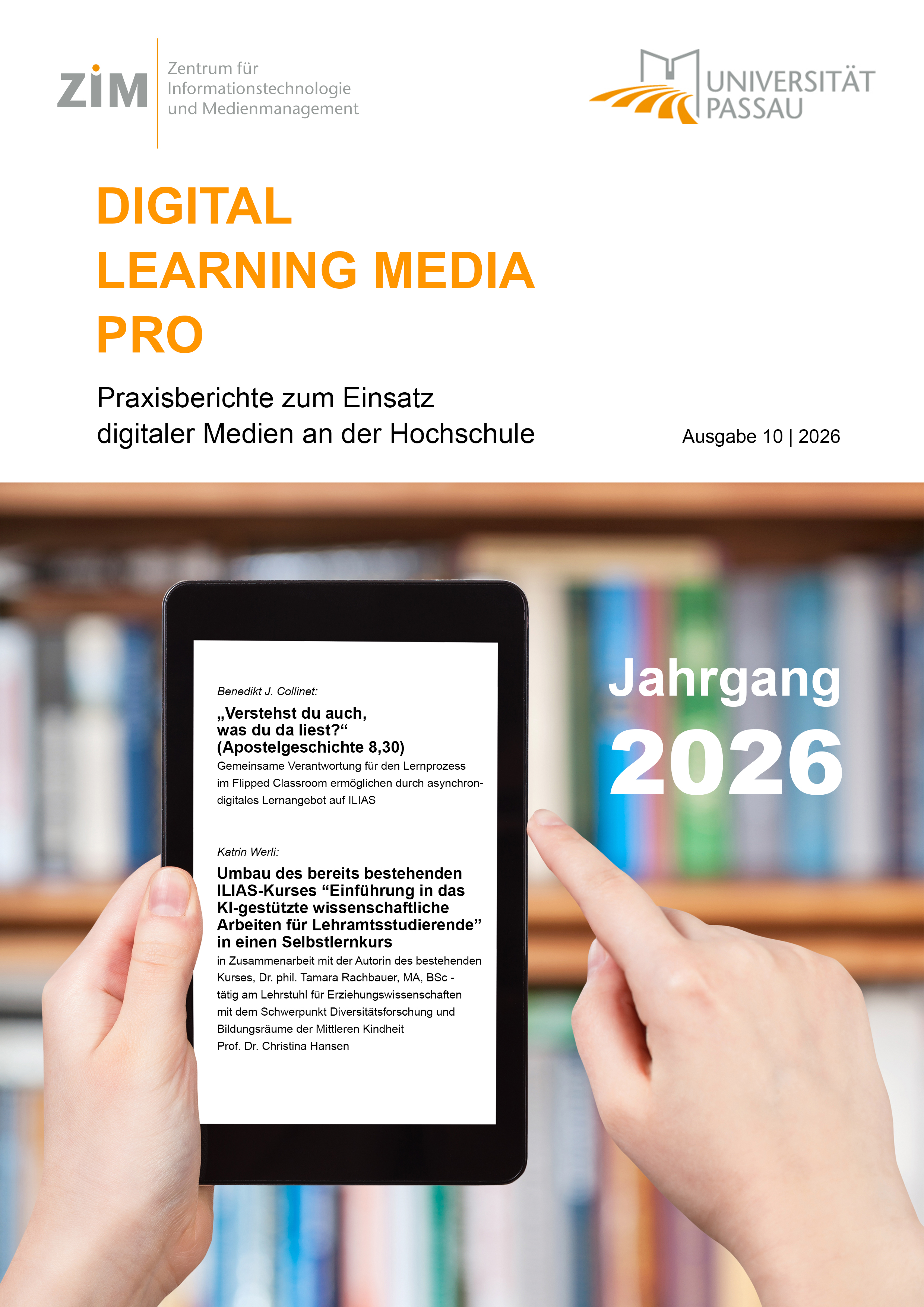 					Ansehen Nr. 10 (2026): DLMP Praxisberichte 2026
				
